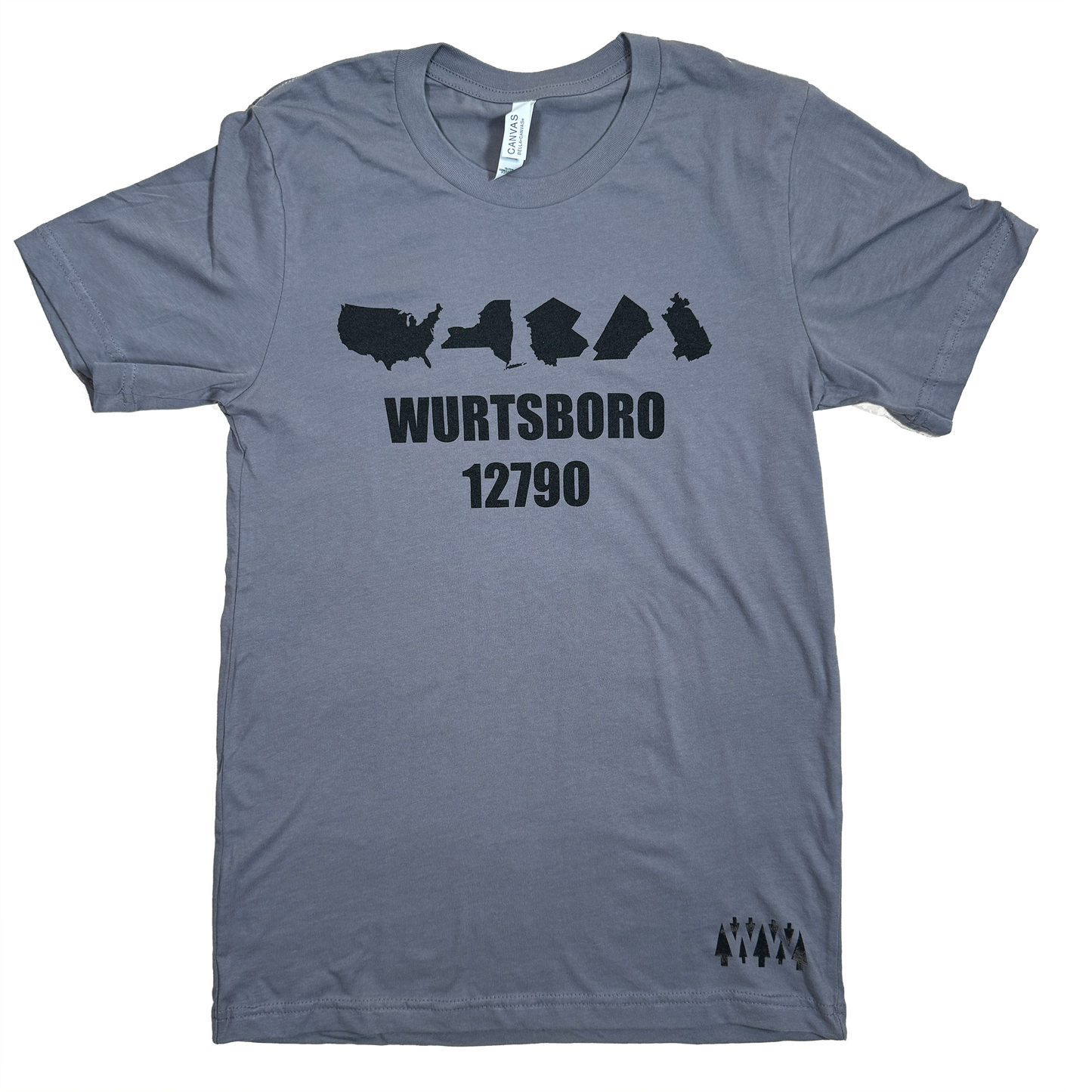 Wurtsboro Zip Code Tee 12790